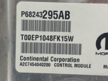 2018 Dodge Caravan PCM Engine Control Computer ECU ECM PCU OEM P/N:P68243295AB Fits Fits 2016 2017 2019 2020 OEM Used Auto Parts