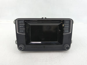 2016-2017 Volkswagen Jetta Radio AM FM Cd Player Receiver Replacement P/N:561 035 150 Fits 2013 2014 2015 2016 2017 OEM Used Auto Parts