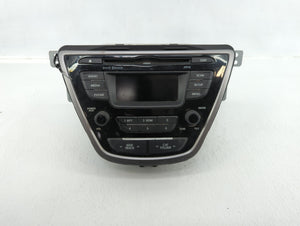 2013 Hyundai Elantra Radio AM FM Cd Player Receiver Replacement P/N:96170-3X165RA5 Fits OEM Used Auto Parts