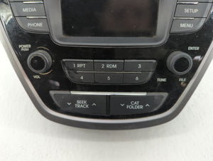 2013 Hyundai Elantra Radio AM FM Cd Player Receiver Replacement P/N:96170-3X165RA5 Fits OEM Used Auto Parts