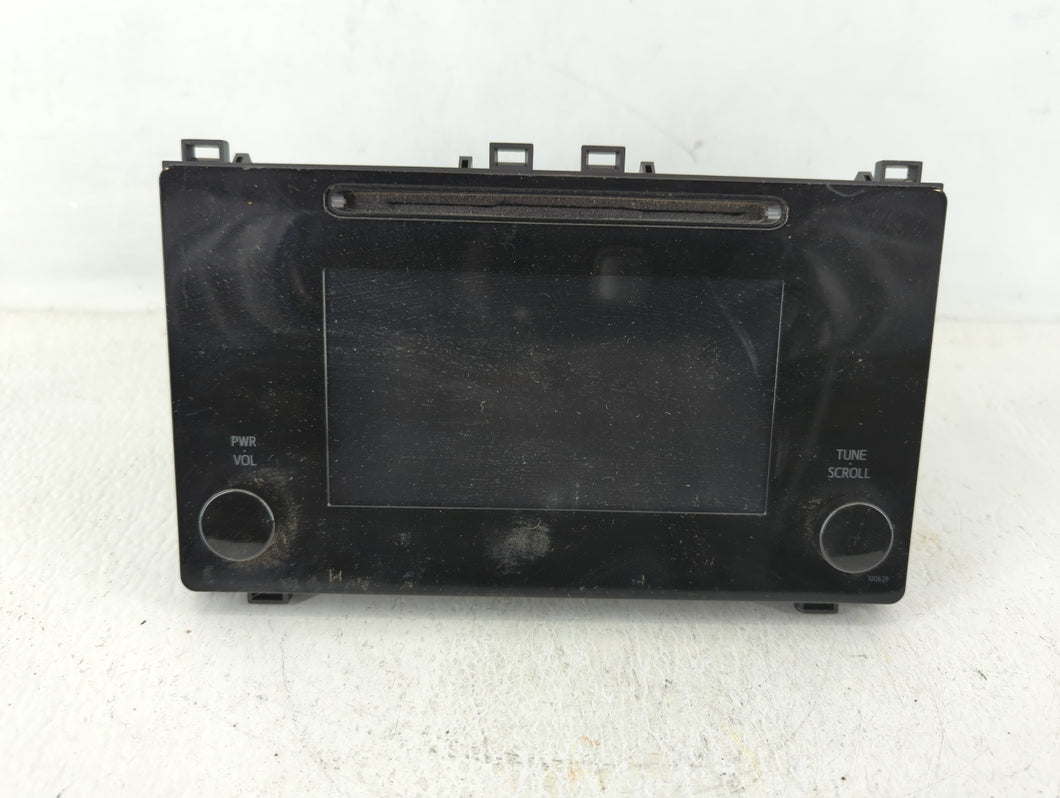 2017-2019 Toyota Corolla Radio AM FM Cd Player Receiver Replacement P/N:86140-02521 Fits 2017 2018 2019 OEM Used Auto Parts