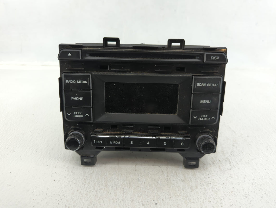 2015 Hyundai Sonata Radio AM FM Cd Player Receiver Replacement P/N:96170-C20004X Fits OEM Used Auto Parts