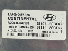 2015-2017 Hyundai Sonata PCM Engine Control Computer ECU ECM PCU OEM P/N:39101-2GGK6 Fits Fits 2015 2016 2017 OEM Used Auto Parts