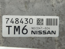 2018-2019 Nissan Pathfinder PCM Engine Control Computer ECU ECM PCU OEM P/N:NEC041-604 656120, NEC034-683 Fits Fits 2018 2019 2020 OEM Used Auto Parts