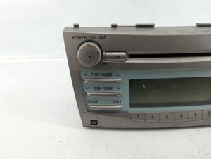 2007-2009 Toyota Camry Radio AM FM Cd Player Receiver Replacement P/N:86120-33A00 Fits 2007 2008 2009 OEM Used Auto Parts