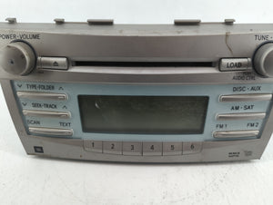 2007-2009 Toyota Camry Radio AM FM Cd Player Receiver Replacement P/N:86120-33A00 Fits 2007 2008 2009 OEM Used Auto Parts