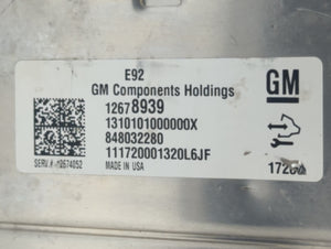 2017 Gmc Yukon Xl 1500 PCM Engine Control Computer ECU ECM PCU OEM P/N:12678939 Fits Fits 2016 2018 OEM Used Auto Parts