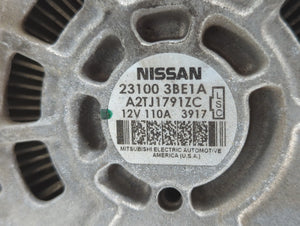 2012-2019 Nissan Versa Alternator Replacement Generator Charging Assembly Engine OEM P/N:23100 3BE1A Fits OEM Used Auto Parts