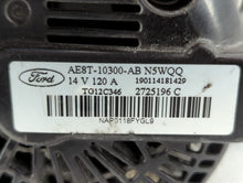 2011-2019 Ford Fiesta Alternator Replacement Generator Charging Assembly Engine OEM P/N:AE8T-10300-AB Fits OEM Used Auto Parts