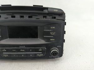 2016-2018 Kia Sorento Radio AM FM Cd Player Receiver Replacement P/N:96170-C6000WK Fits 2016 2017 2018 OEM Used Auto Parts