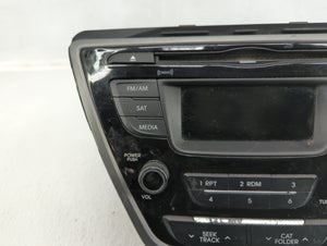 2014-2016 Hyundai Elantra Radio AM FM Cd Player Receiver Replacement P/N:96170-3X156GU Fits 2014 2015 2016 OEM Used Auto Parts