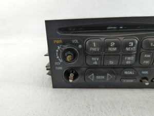 1999-2002 Gmc Sierra 1500 Radio AM FM Cd Player Receiver Replacement P/N:09383075 89DABFM20094 1435 Fits OEM Used Auto Parts
