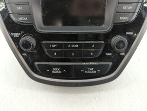 2014-2015 Hyundai Elantra Radio AM FM Cd Player Receiver Replacement P/N:96170-3X156GU Fits 2014 2015 OEM Used Auto Parts