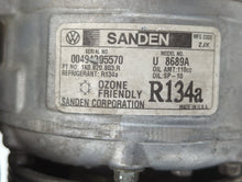 2005-2006 Volkswagen Jetta Air Conditioning A/c Ac Compressor Oem