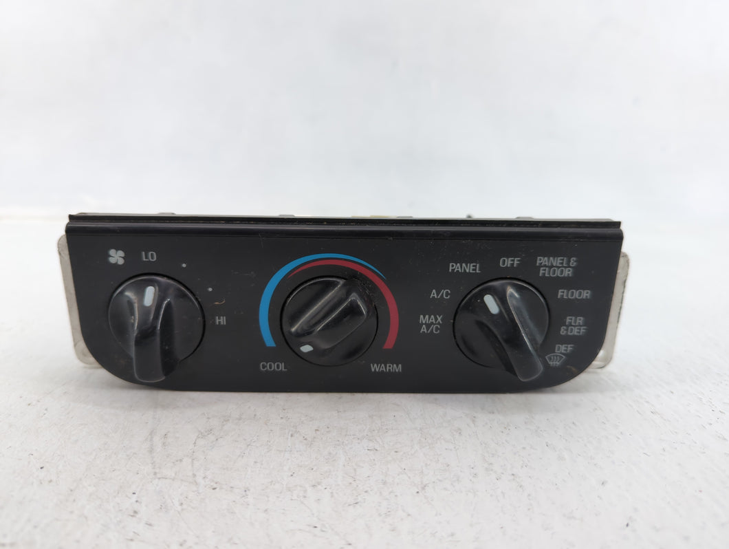 1999-2002 Ford Expedition Climate Control Module Temperature AC/Heater Replacement P/N:PNL LGT LGTB 304 685 455 Fits OEM Used Auto Parts