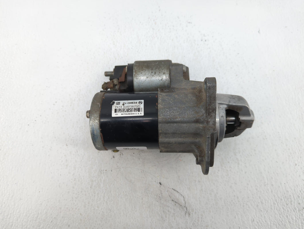 2011-2016 Chevrolet Cruze Car Starter Motor Solenoid OEM P/N:FK13 M000T39173ZC Fits OEM Used Auto Parts