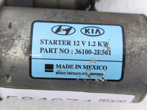 2017-2022 Kia Forte Car Starter Motor Solenoid OEM P/N:36100-2E561 Fits 2017 2018 2019 2020 2021 2022 OEM Used Auto Parts