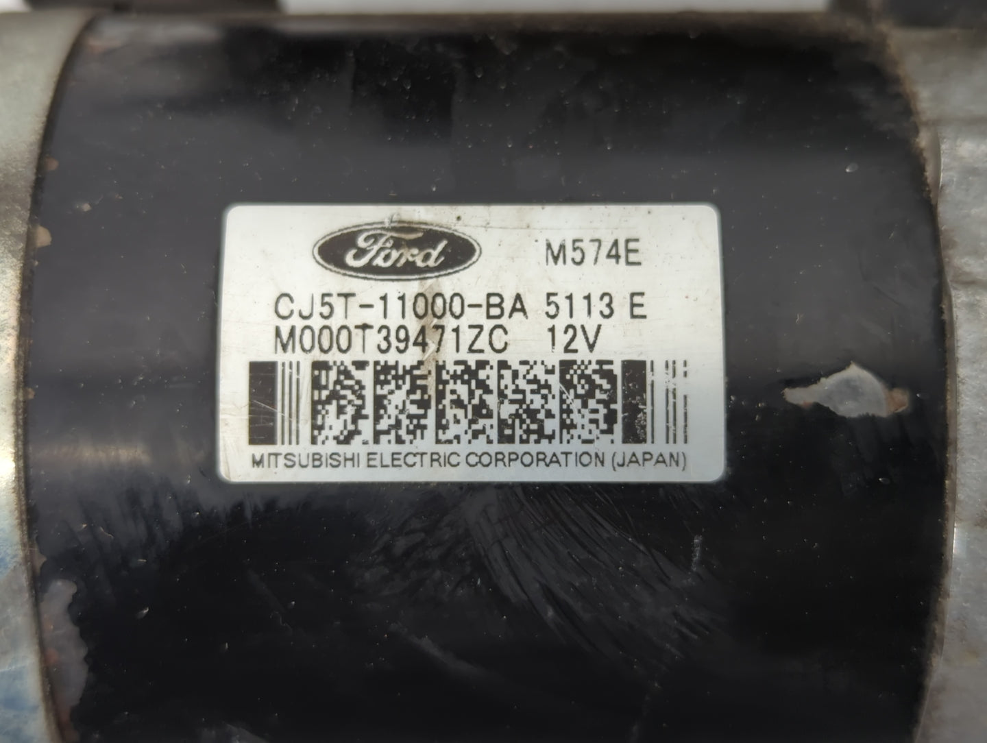 2014 Hyundai Genesis Car Starter Motor Solenoid OEM P/N:CJ5T-11000-BA Fits OEM Used Auto Parts - Oemusedautoparts1.com