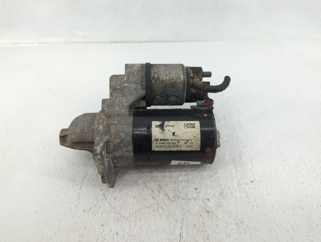 2014-2021 Buick Encore Car Starter Motor Solenoid OEM P/N:578 921 Fits 2014 2015 2016 2017 2018 2019 2020 2021 OEM Used Auto Parts