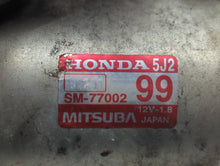 2019-2022 Honda Passport Car Starter Motor Solenoid OEM P/N:SM-77002 Fits 2015 2016 2017 2018 2019 2020 2021 2022 OEM Used Auto Parts