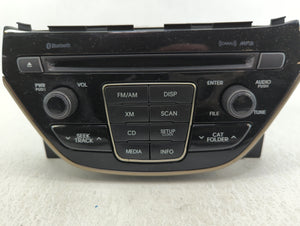 2014-2015 Hyundai Genesis Radio AM FM Cd Player Receiver Replacement P/N:96180-2M118YHG Fits 2014 2015 OEM Used Auto Parts