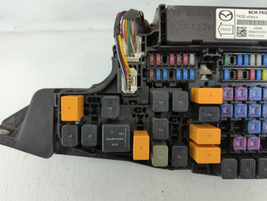 2016-2022 Mazda Cx-9 Fusebox Fuse Box Panel Relay Module P/N:TK48 6676Y Fits 2016 2017 2018 2019 2020 2021 2022 OEM Used Auto Parts