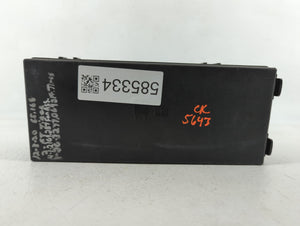 2012-2014 Ford Edge Fusebox Fuse Box Panel Relay Module P/N:BT4T-14A003-AA Fits 2012 2013 2014 OEM Used Auto Parts