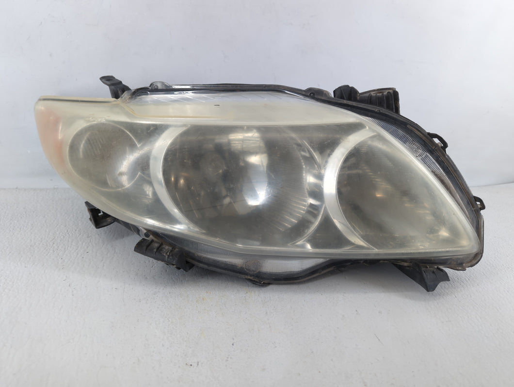 2009-2010 Toyota Corolla Passenger Right Oem Head Light Headlight Lamp