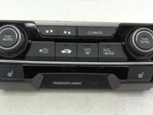 2019-2021 Honda Civic Climate Control Module Temperature AC/Heater Replacement P/N:TBAA911M1 0789A2 220649 Fits 2019 2020 2021 OEM Used Auto Parts