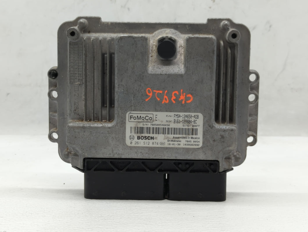 2013-2018 Ford Focus PCM Engine Control Computer ECU ECM PCU OEM P/N:FM5A12A650AGA FM5A-12A650-ADB Fits OEM Used Auto Parts