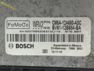 2012-2013 Ford Focus PCM Engine Control Computer ECU ECM PCU OEM P/N:BV61-12B684-BA CM5A-12A650-AHF Fits Fits 2012 2013 OEM Used Auto Parts