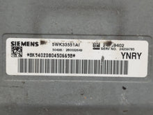 2007 Cadillac Srx PCM Engine Control Computer ECU ECM PCU OEM P/N:5WK33551AL 24239785 Fits OEM Used Auto Parts