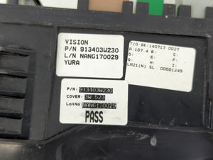 2015 Kia Sportage Fusebox Fuse Box Panel Relay Module P/N:913403W230 Fits 2005 OEM Used Auto Parts