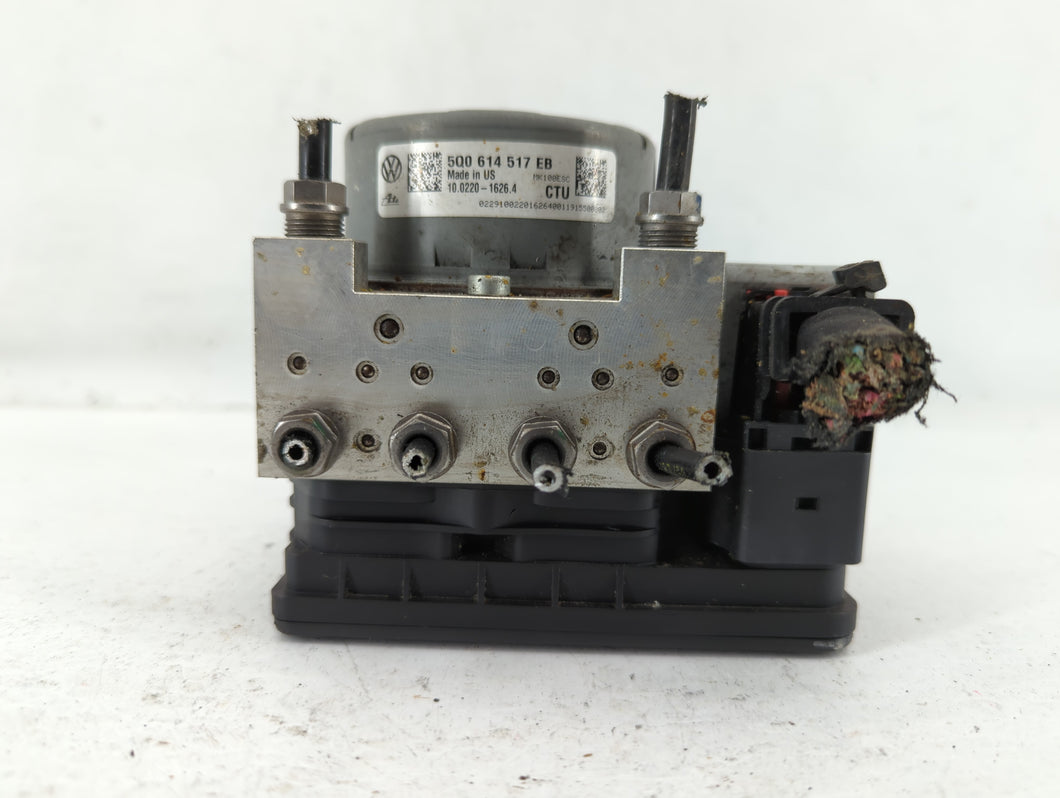 2019 Volkswagen Jetta ABS Pump Control Module Replacement P/N:5Q0 614 517 FG 5Q0 614 517 DG, 5Q0 614 517 EB, 5Q0 614 517 DN Fits OEM Used Auto Parts