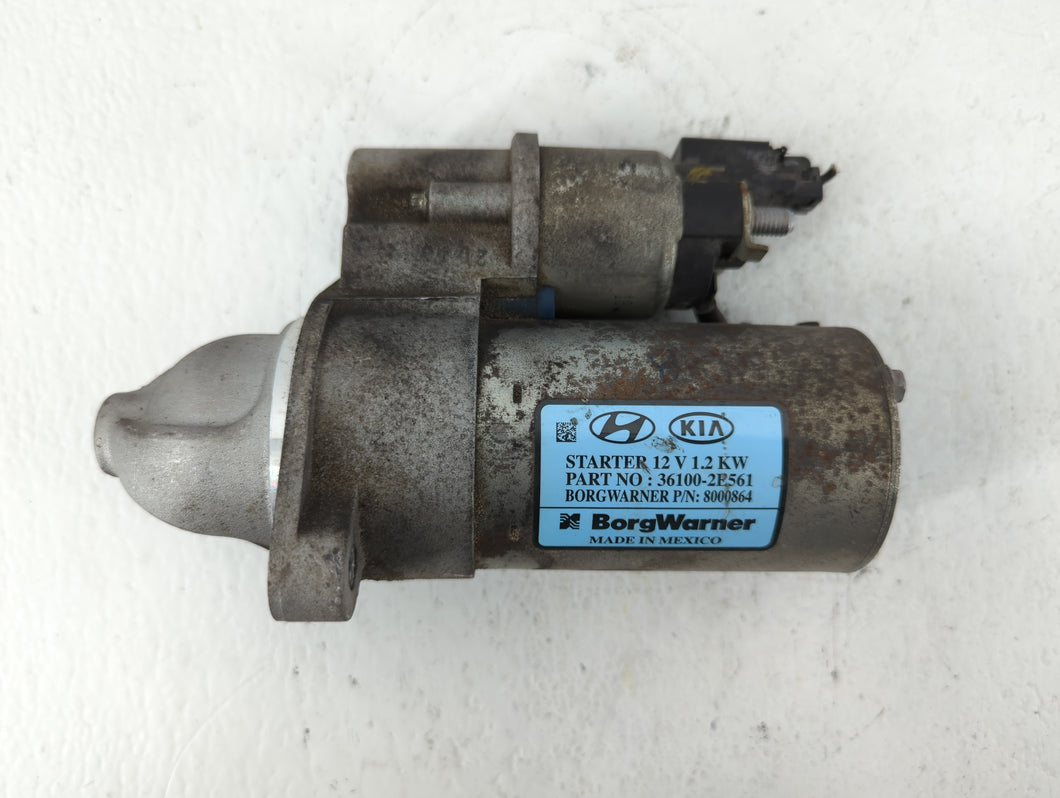 2017-2022 Kia Forte Car Starter Motor Solenoid OEM P/N:36100-2E561 Fits 2017 2018 2019 2020 2021 2022 OEM Used Auto Parts