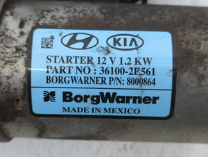 2017-2022 Kia Forte Car Starter Motor Solenoid OEM P/N:36100-2E561 Fits 2017 2018 2019 2020 2021 2022 OEM Used Auto Parts