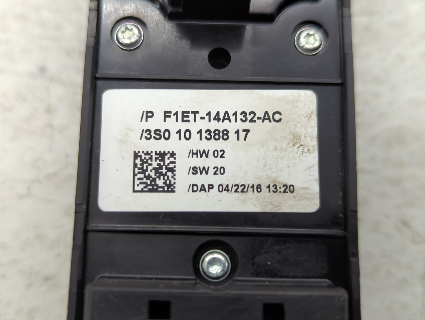 2013-2019 Ford Escape Master Power Window Switch Replacement Driver Side Left P/N:F1ET-14A132-AC Fits OEM Used Auto Parts - Oemusedautoparts1.com