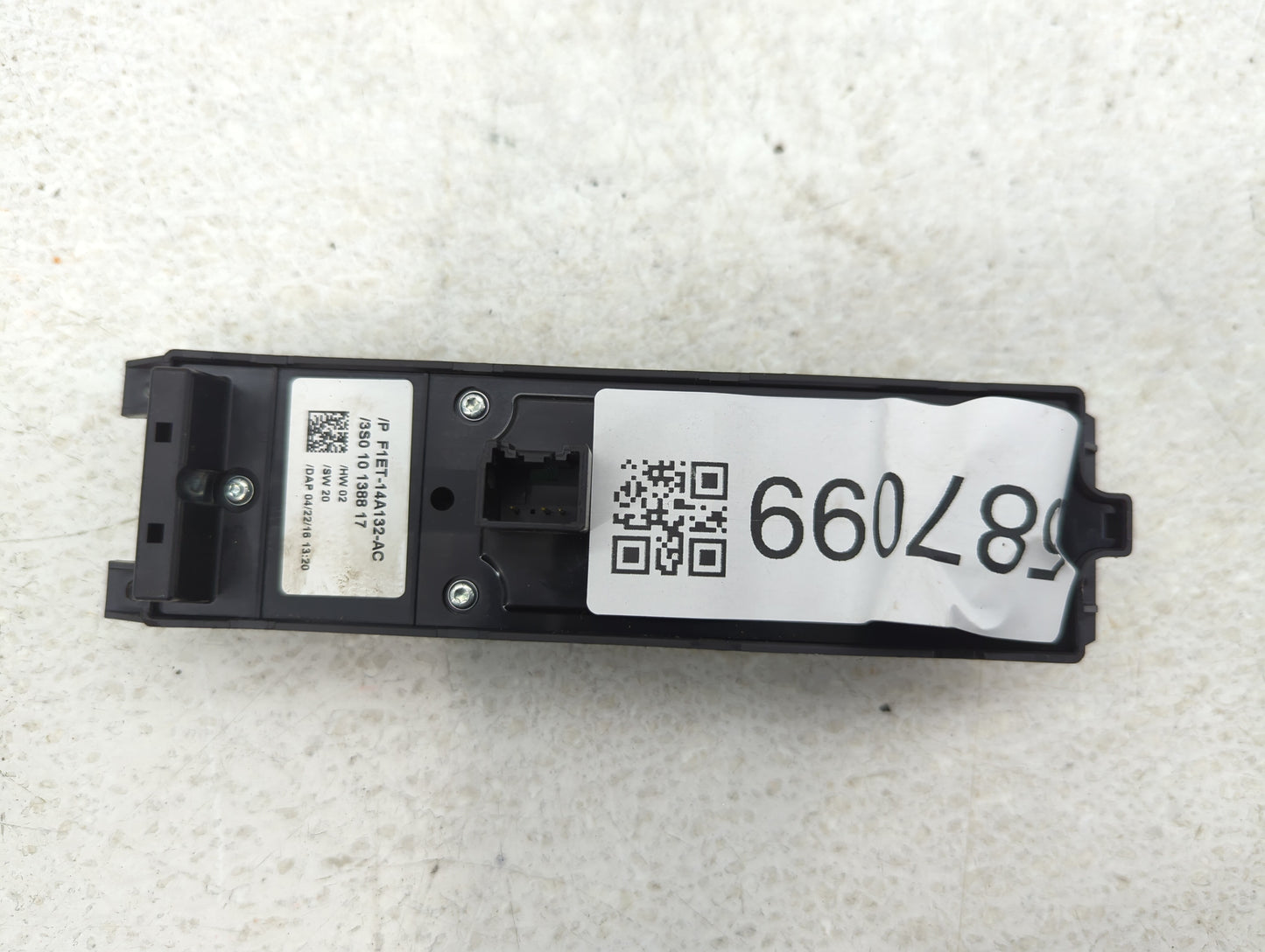 2013-2019 Ford Escape Master Power Window Switch Replacement Driver Side Left P/N:F1ET-14A132-AC Fits OEM Used Auto Parts - Oemusedautoparts1.com