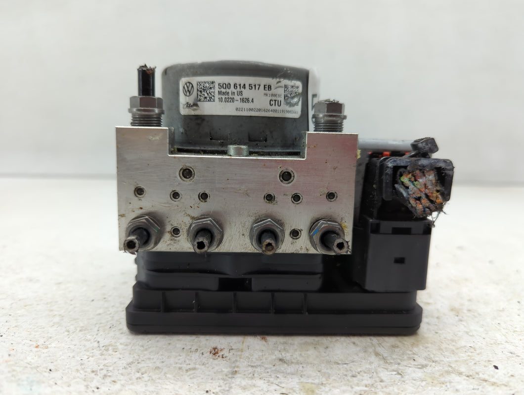 2019 Volkswagen Jetta ABS Pump Control Module Replacement P/N:5Q0 614 517 EB Fits OEM Used Auto Parts