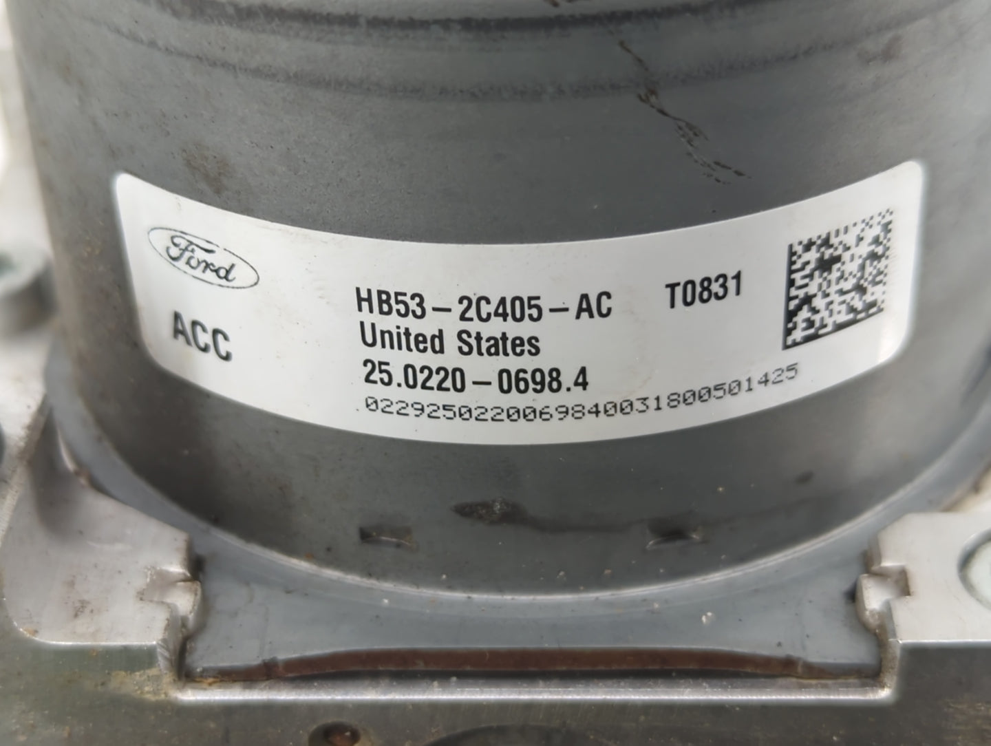 2018 Ford Explorer ABS Pump Control Module Replacement P/N:HB53-2C405-AC Fits OEM Used Auto Parts - Oemusedautoparts1.com