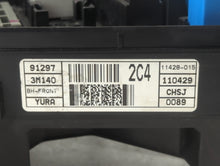 2009-2012 Hyundai Genesis Fusebox Fuse Box Panel Relay Module P/N:91297-3M140 Fits 2009 2010 2011 2012 OEM Used Auto Parts