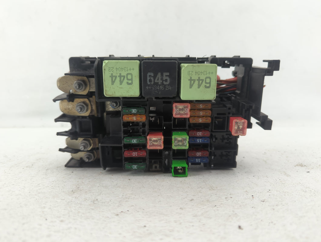 2010-2014 Volkswagen Jetta Fusebox Fuse Box Panel Relay Module P/N:5C0.937.819L Fits OEM Used Auto Parts