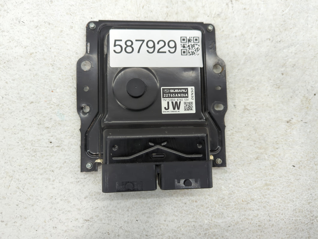 2019 Subaru Legacy PCM Engine Control Computer ECU ECM PCU OEM P/N:TN112800-8760 22765AN06A Fits OEM Used Auto Parts