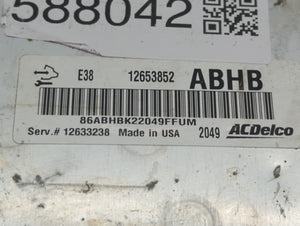 2010-2013 Gmc Sierra 1500 PCM Engine Control Computer ECU ECM PCU OEM P/N:12653852 Fits OEM Used Auto Parts