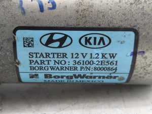 2017-2022 Kia Forte Car Starter Motor Solenoid OEM P/N:36100-2E561 Fits 2017 2018 2019 2020 2021 2022 OEM Used Auto Parts