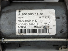 2020 Mercedes-Benz Glb250 Car Starter Motor Solenoid OEM P/N:A 260 906 01 00 Fits 2021 OEM Used Auto Parts