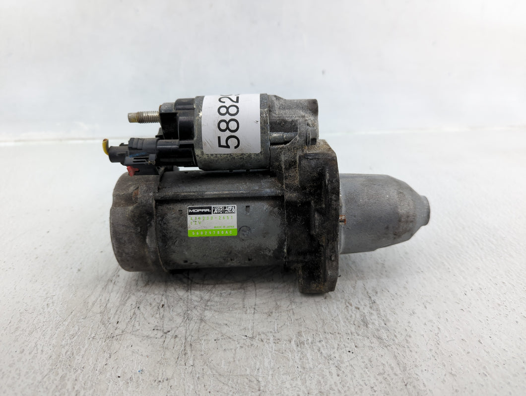 2016-2021 Jeep Grand Cherokee Car Starter Motor Solenoid OEM P/N:438000-2651 Fits 2016 2017 2018 2019 2020 2021 2022 OEM Used Auto Parts