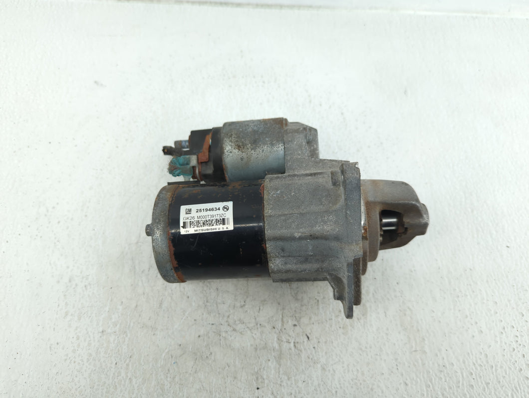 2013-2021 Chevrolet Trax Car Starter Motor Solenoid OEM P/N:25194634 Fits 2011 2012 2013 2014 2015 2016 2017 2018 2019 2020 2021 OEM Used Auto Parts