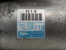 2014-2019 Kia Soul Car Starter Motor Solenoid OEM P/N:36100-2B110 Fits 2014 2015 2016 2017 2018 2019 OEM Used Auto Parts