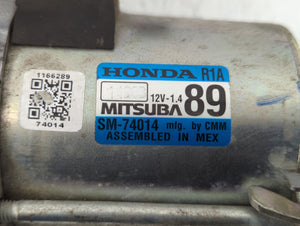 2016-2022 Honda Hr-V Car Starter Motor Solenoid OEM P/N:SM-74014 Fits 2013 2014 2015 2016 2017 2018 2019 2020 2021 2022 OEM Used Auto Parts